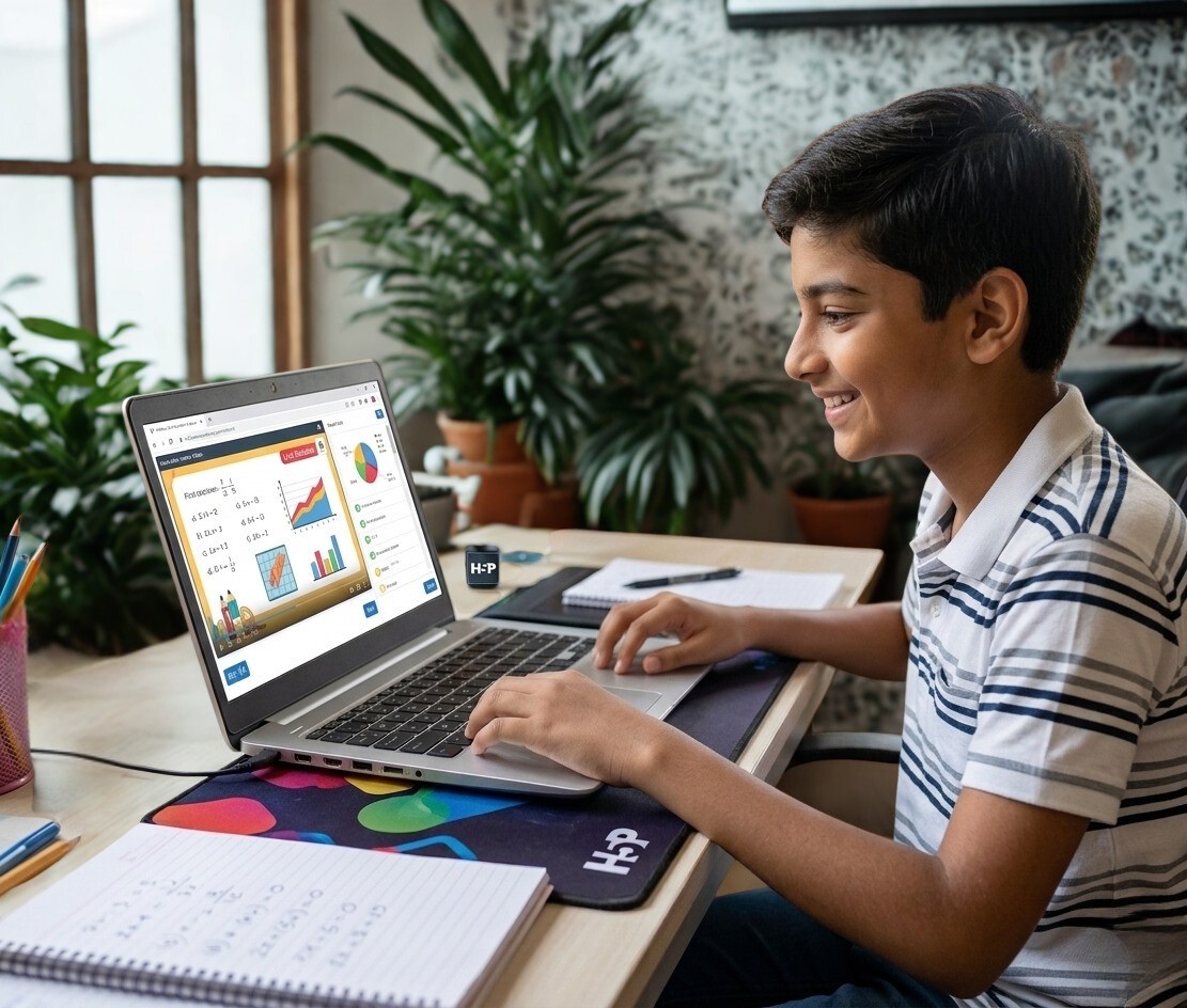 boy learning